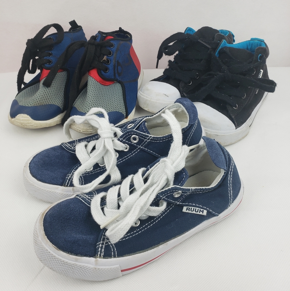Toddler Spider-Man-Ruum Shoes Lot Of Three Size 11